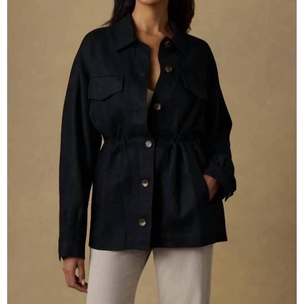 NEW FAHERTY sun strider utility jacket in black